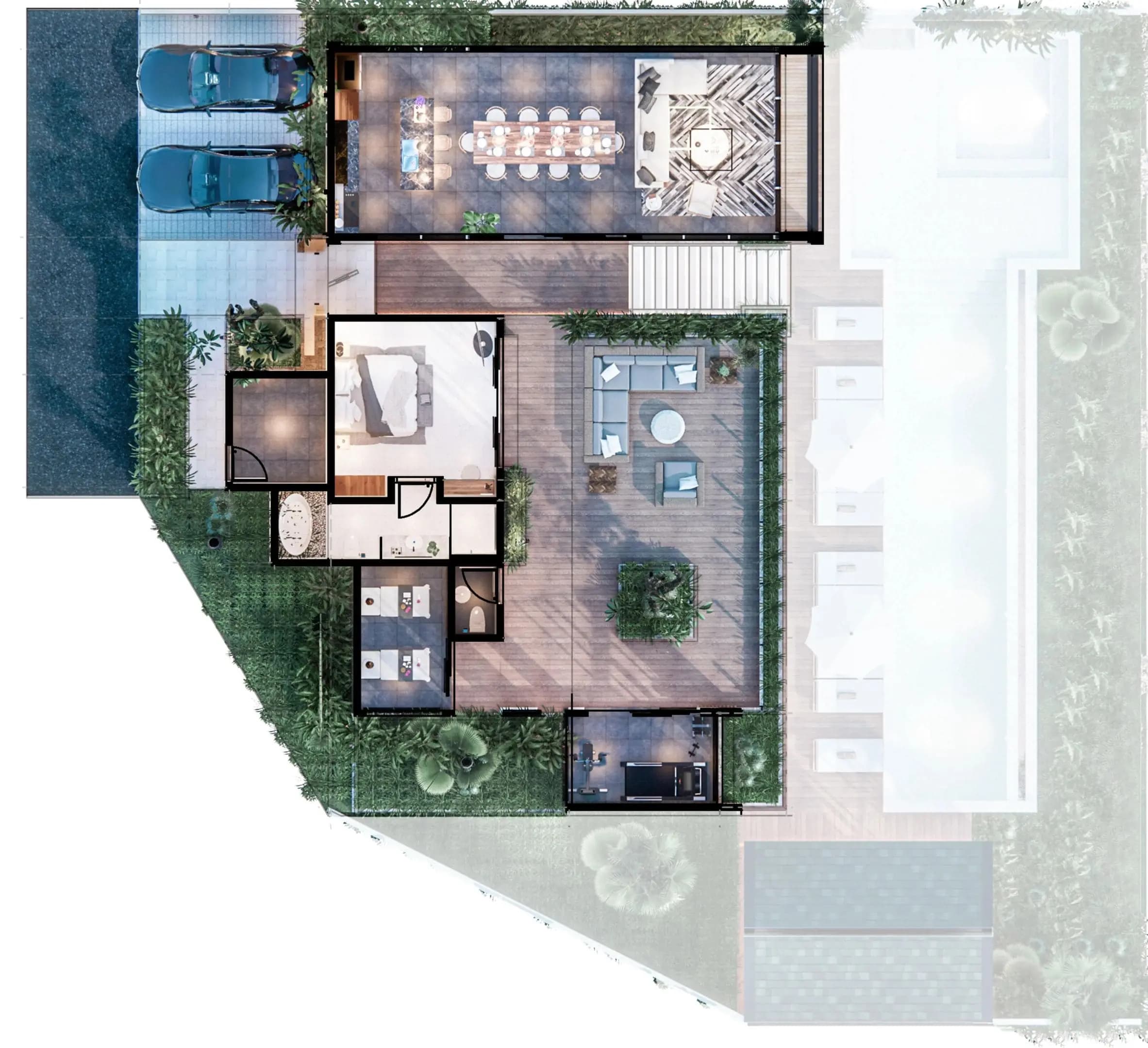 1st Floor plan Majunga