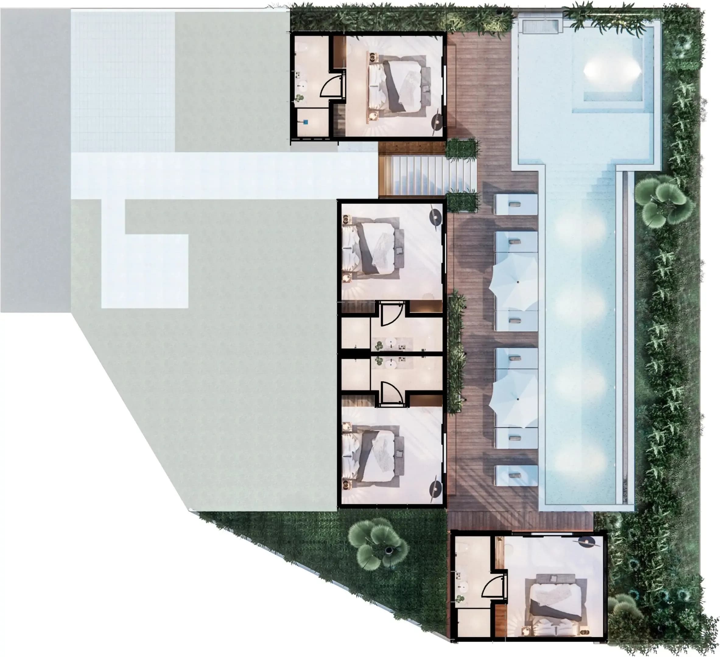 Ground Floor plan Majunga